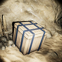 Ящик из шахты в игре Rust