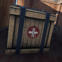 Ящик с медикаментами в игре Rust