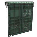 Shipping Container Garage Door
